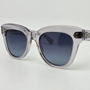 Salt. Optics Sophia SG Smoke Grey Frame Polarized Denim Gradient Lens Sunglasses